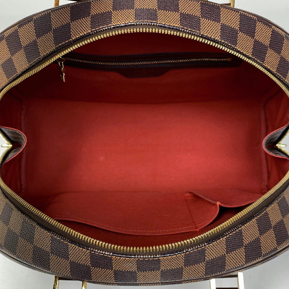 Louis Vuitton Nolita Boston Bag Bowling Handbag Damier Brown - Picture 7 of 7